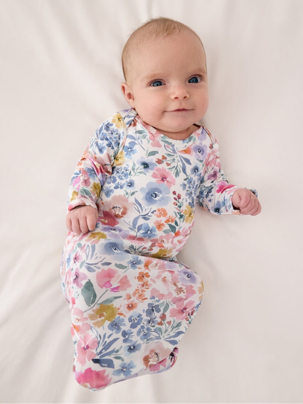 Tiny blooms infant gown